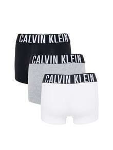 Calvin Klein 3 Pack Men's Boxer Briefs - Black, Grey, White - View 2
