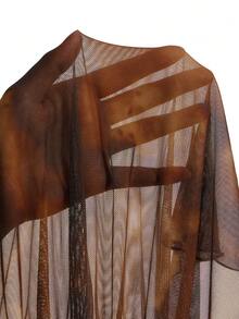 Zestiva 女士扎染印花泳衣套装，阳光海滩度假泳装，派对节日新款泳衣套装 - 彩色 - 查看 8