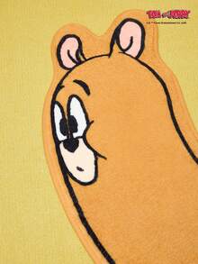POKOJA LAND TOM & JERRY TOM & JERRY 1 tấm thảm – Thảm trải sàn hoạt hình có giấy phép, đồ trang trí nhà bằng vải nhung mềm mại - Nhiều màu - Xem 6