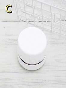 1 件装迷你桌面吸尘器，铅笔屑和橡皮擦清洁助手，电动清洁器，学生返校用桌面键盘清洁器 - 彩色 - 查看 23