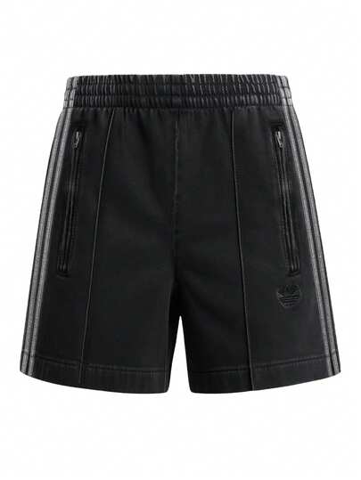 Adidas Adicolor Denim Women's Shorts Black