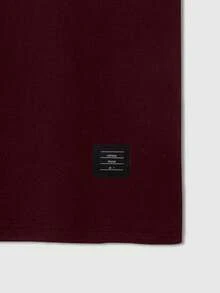 Manfinity Homme Bộ 3 áo thun nam tay ngắn màu trơn thường ngày mùa hè - màu đen - Xem 5