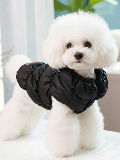 PETSIN 1件装狗狗外套，三层加厚保暖外套，适合中小型犬，8种颜色可选，秋冬季款