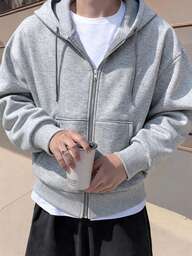 Claim Dot Heren casual korte capuchonvest