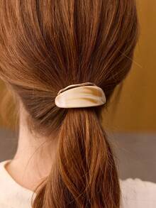 MOTF PREMIUM NEW MINIMALIST LUXURY EVERYDAY HAIR TIES - wheat color - View 3