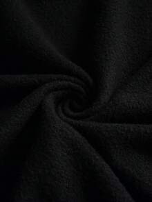 SLATEMANN Manfinity Streetrush 男士街头风格流行 INS 搭配水洗复古深色哥特式休闲街头服饰，男友/丈夫礼物，周年纪念礼物，时尚拉链黑色水洗连帽衫，秋冬 - 黑色 - 查看 8