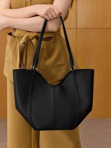 MOTF PREMIUM WOMEN'S LARGE CAPACITY SHOULDER BAG - Black - View 7