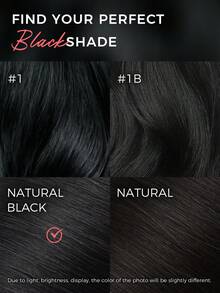 1pc Straight Natural Black Human Hair Bundle 150% Density Bundles For Women - Natural Black - View 7