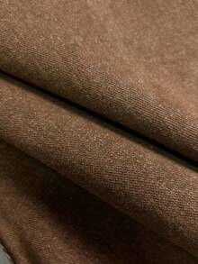 Manfinity ZONE917 复古 Y2K 街头风宽松棕色水洗休闲筒状牛仔裤（男士款）