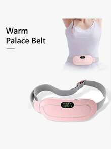 1 Pc-Portable Cordless Heating Pad, Menstrual Heating Pad, Back Heating Pad, Portable Electric Heating Fast Heating For Women And Girls' Abdominal Straps - Multicolor - View 2