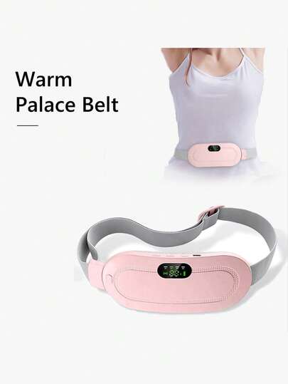 1 Pc-Portable Cordless Heating Pad, Menstrual Heating Pad, Back Heating Pad, Portable Electric Heating Fast Heating For Women And Girls' Abdominal Straps