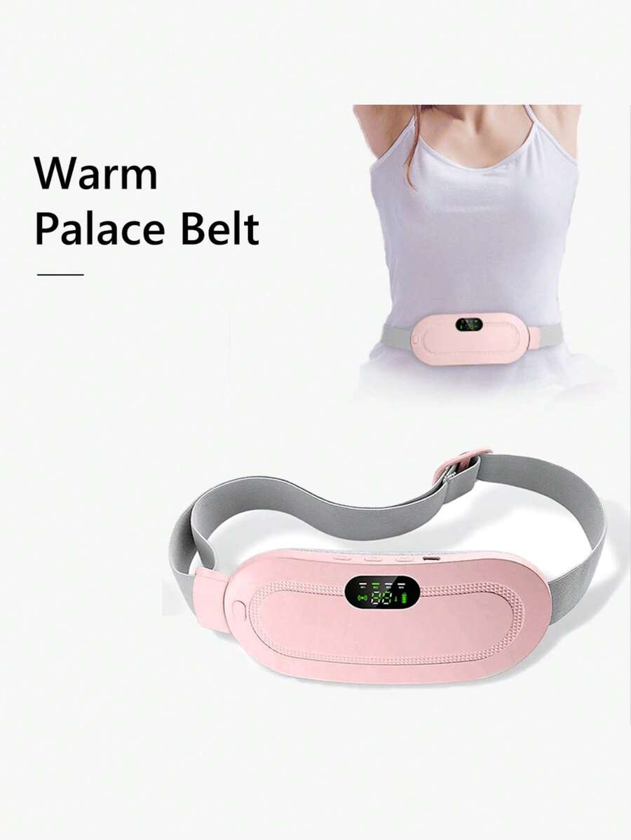 1 Pc-Portable Cordless Heating Pad, Menstrual Heating Pad, Back Heating Pad, Portable Electric Heating Fast Heating For Women And Girls' Abdominal Straps
