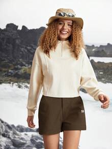 In My Nature Quần hai mảnh đi bộ đường dài cắm trại đi làm trong thành phố dành cho nữ - Màu nâu Sô-cô-la - Xem 4