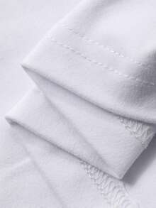 DAZY 修身百搭简约圆领女式背心 Y2k - 白色 - 查看 5