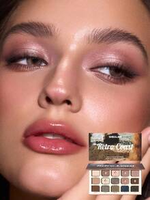 SHEGLAM Retro Coast 15色眼影盤 品牌 美容 化妝 化妝品 適合女性與女孩 完美搭配冬季春季 Y2K 時尚 流行 生日禮物 假期 派對準備就緒 最佳顏色 - 彩色 - 查看 3