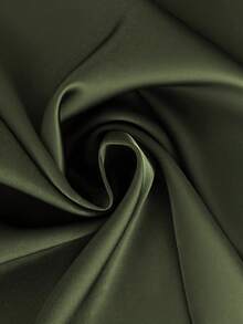 GlowEve 女式领褶蝴蝶结前系带无袖衬衫 - 軍綠色 - 查看 5