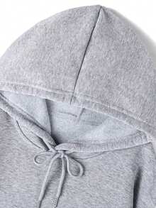 Sudadera con gorro para damas de patrones divertidos, sudadera casual con gorro y mangas largas para otoño-invierno, sudadera cómoda y casual para otoño-invierno, lavable a máquina, atuendo de festividad, cómoda para uso casual, tela suave y elección perfecta - Ceniza de flor ligera - Ver 4