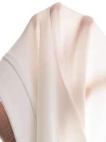 Franclia Elegant Commuter Solid Color Front Button Long Dress Fall Cloth For Women - White - View 4