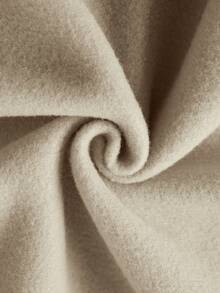 Manfinity Dauomo Y2K 复古美国星形图案男士标准尺码连帽衫 - 杏色 - 查看 5