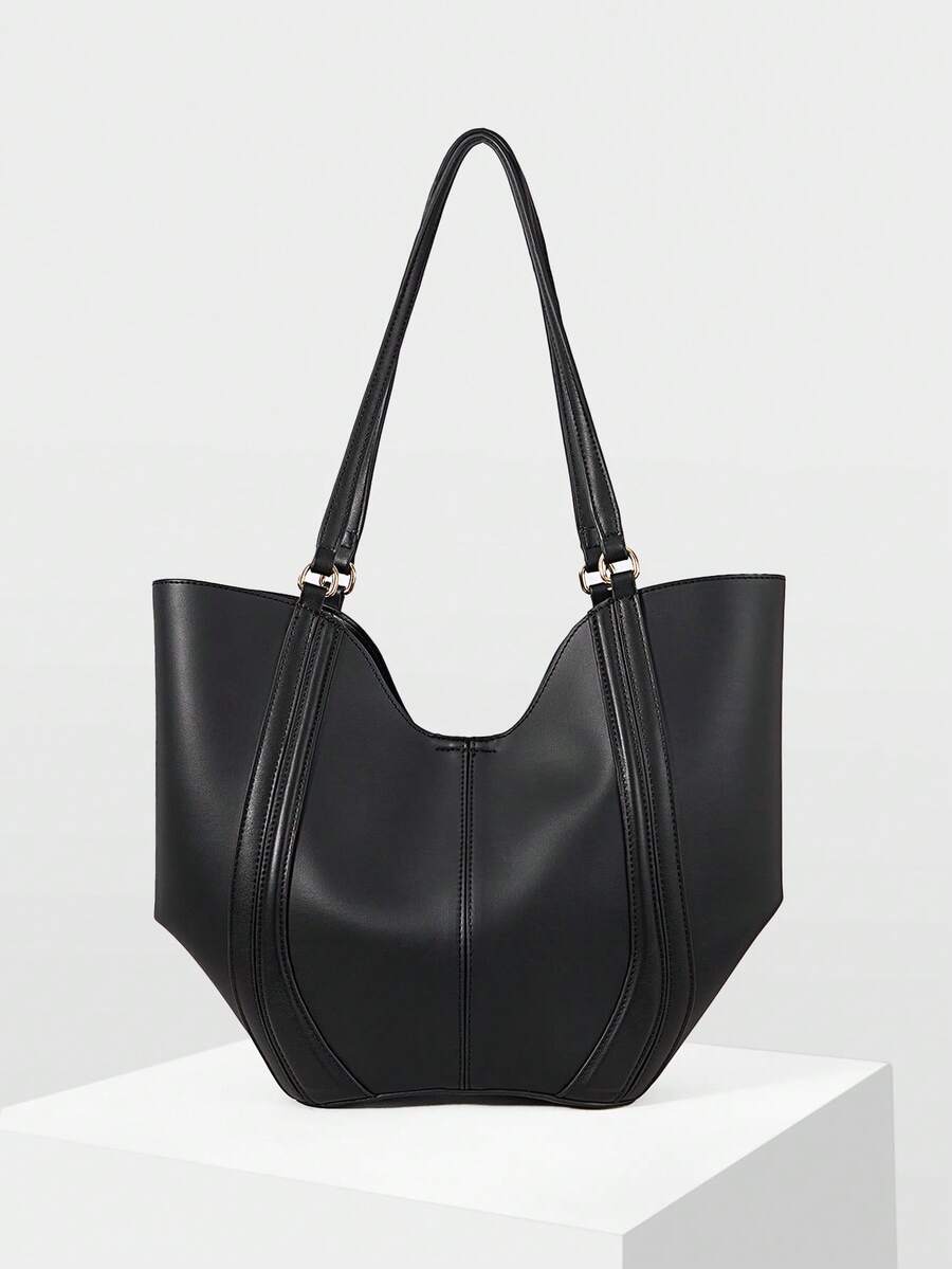 MOTF PREMIUM WOMEN'S LARGE CAPACITY SHOULDER BAG - Black - View 2