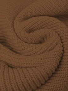 GlowEve Early Autumn/Winter New Knit Cardigan, Unique Design, High-End Feel, Waist Cinched, Pink Women's Sweater - Brown - View 3