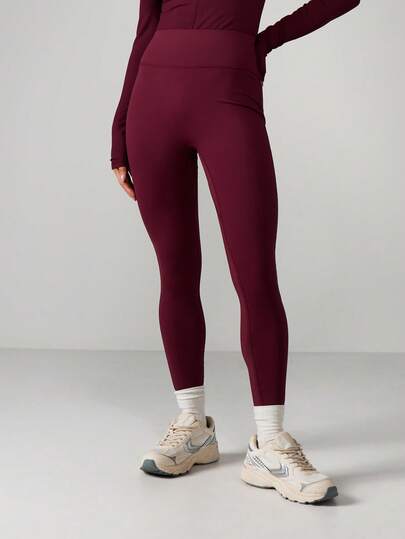 MISSGUIDED High Waisted Seamless Active Performance Leggings For Yoga Fitness Running Stretch Full Length Women