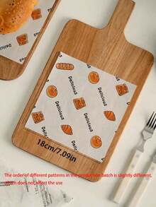 40 tờ giấy nướng họa tiết hoạt hình tối giản, giấy gói quà bánh quy ngày lễ tình nhân, giấy thủ công, khay nướng, giấy gói thực phẩm chống dầu, dụng cụ và phụ kiện nhà bếp. Cách sắp xếp họa tiết của các lô hàng khác nhau có thể thay đổi đôi chút. - Nhiều màu - Xem 21