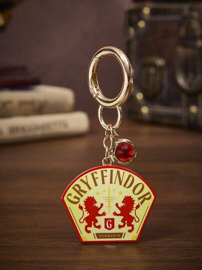 HARRY POTTER X SHEIN 1pc Fashionable Women's Cute Cartoon Pattern Printed Casual Keychain, Niche High-End Versatile, Also Suitable For Bag Charm, Party, Concert, Festival