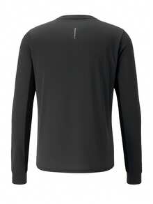 Puma Run Favorite Men's Long Sleeve Shirts Black - Black - View 2