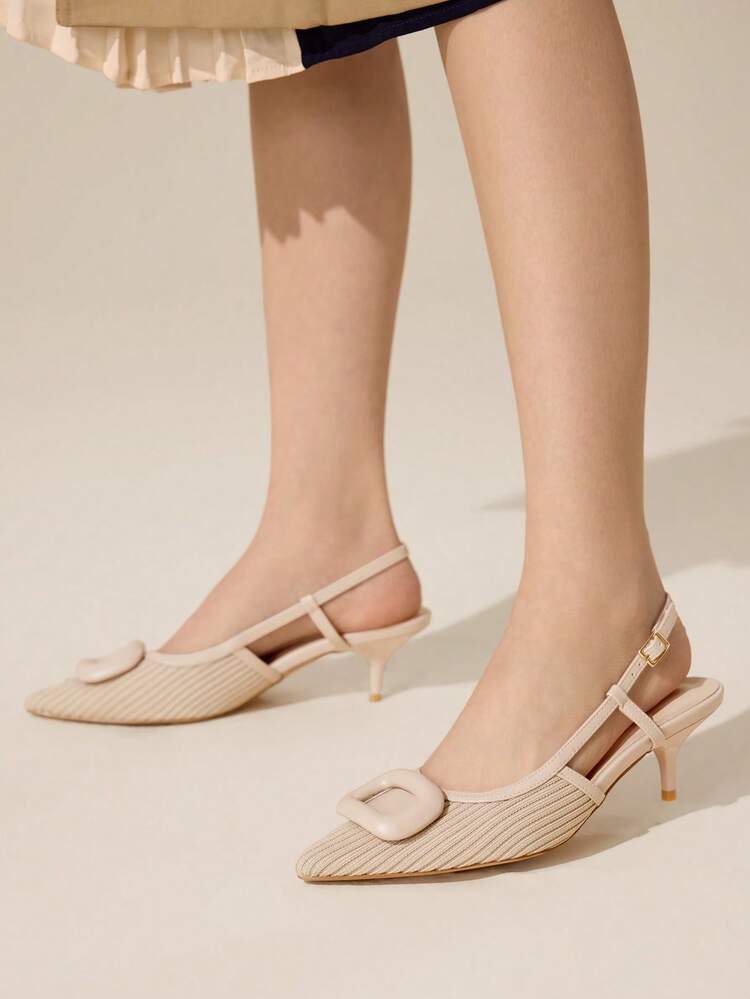 CUCCOO BASICS Women's Elegant Pointed Toe Pumps For Commuting For Christmas