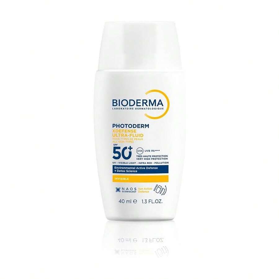 Bioderma فلويد فائق الحماية Photoderm X Defense SPF50+ ظل 01 40 مل - أبيض - مشاهدة 1