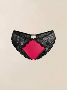 Snug Zone Women's Low-Rise Lace Panties, 3pcs/Pack Lingerie - Multicolor - View 7