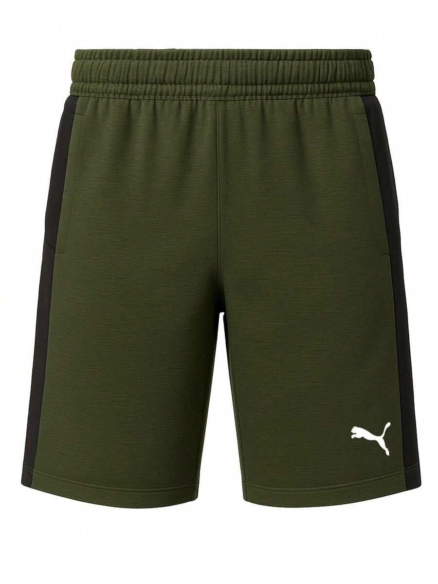 Puma Cloudspun Men's Short Green - Olive Green - View 1