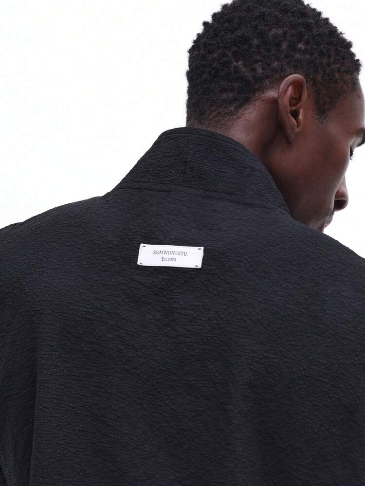 Half Zip Pullover With Chest Pocket