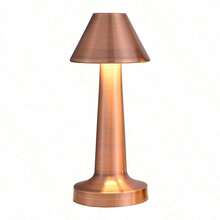 1PC Minimalist Metal Touch Control Dimmable Color Changing Desk Lamp, USB Rechargeable Small Night Light Suitable For Living Room, Dining Room, Bedroom, Nightstand, Home Decor - Multicolor - View 23
