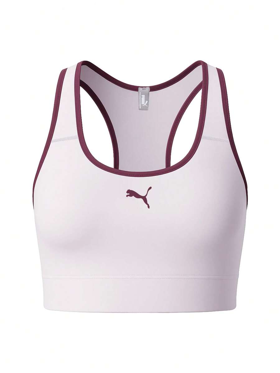 Puma Mid Impact 4Keeps Women's Bra White - White - View 1