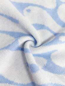 ROMWE MEN Street Life Teen Boy Letter Graphic Crew Neck Long Sleeve Casual Sweater, Autumn/Winter