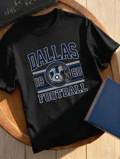 Manfinity Dauomo T-shirt graphique pour hommes - Décontracté, manches courtes, col rond, léger et respirant, parfait pour les activités de plein air, les tenues de plage décontractées | Chemise coupe décontractée | T-shirt confortable