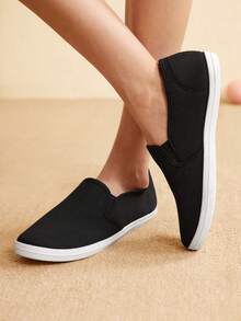 CUCCOO EASI 女士休闲百搭帆布平底鞋，适合日常穿着