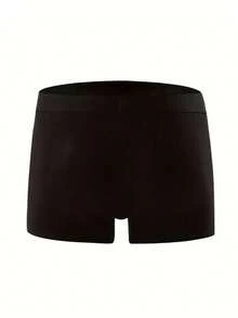 Velminro New Year Glamour Men's Slogan & Heart Print Casual Comfortable Boxer Briefs