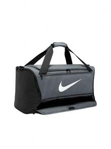 Nike Brasilia Medium Unisex Duffle Bag 60L Iron Grey / Black / White - Multicolor - View 3
