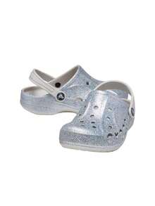 Crocs CLASSIC CLOG Kids' Clogs Easy To Clean Ergonomic Waterproof Beach Casual Daily 207014-040 - Silver - View 2