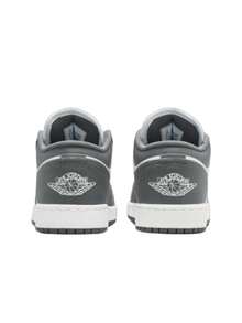 Nike Jordan 1 Low Kids Shoes Iron Grey / Summit White 553560