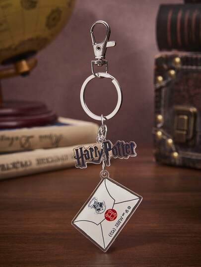 HARRY POTTER X SHEIN Chaveiro Harry Potter, Design em Material Acrílico, Presente para Fãs de Harry Potter e Estudantes
