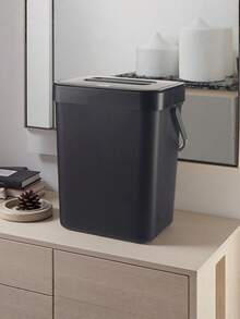 1 件多功能垃圾桶、加仑悬挂式垃圾桶、便捷厨房垃圾桶、壁挂式或壁挂式垃圾桶、优质堆肥桶、办公室垃圾篮、家居用品、厨房配件 - 彩色 - 查看 11