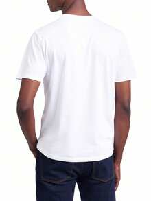 Calvin Klein Men's T-Shirt White - White - View 2