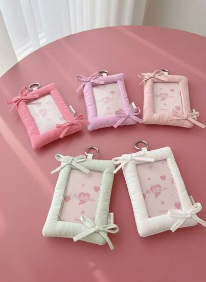 Joivida 韩式 3 英寸即时照片存储套：简约收藏卡保护套、展示书和包袋饰品