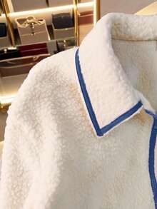 GlowEve 女士休闲冬季外套 - 藍色 - 查看 5