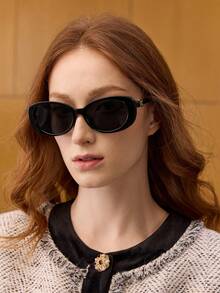 Women Fashion Glasses - Black - View 1