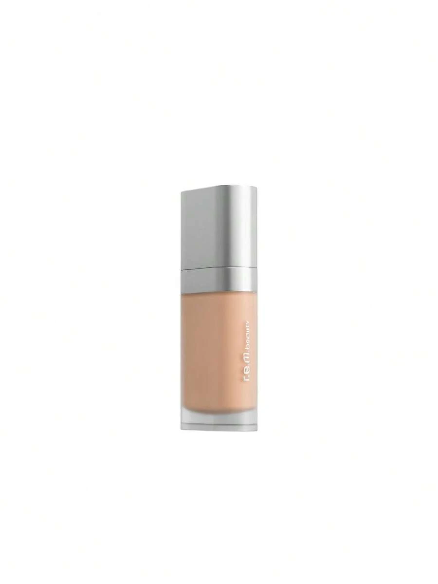 R.E.M. Beauty Sweetener Foundation Medium 1W 30 Ml – Foundation, Long-Wearing, For Medium Skin Tones, Medium 1W, Niacinamide, Suitable For Daily Makeup Routine - Sedang 1W - View 1